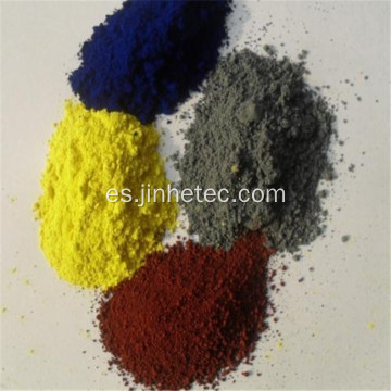 Pigmentos de óxido de hierro para uso concreto Cantidad 3%